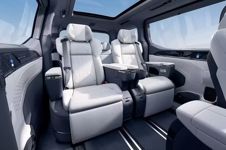Ở thị trường ngoài Trung Quốc, Zeekr 009 2025 dùng pin 116 kWh với phạm vi di chuyển 582 km ở phiên bản AWD theo chu trình thử nghiệm WLTP khắt khe hơn. Ngoài ra, xe ở thị trường ngoài Trung Quốc chỉ dùng công nghệ điện áp 400V thay vì 800V nên thời gian sạc pin sẽ chậm hơn.