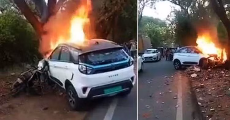 Tata Nexon EV phat no, hang bi buoc hoan tien cho khach hang-Hinh-3