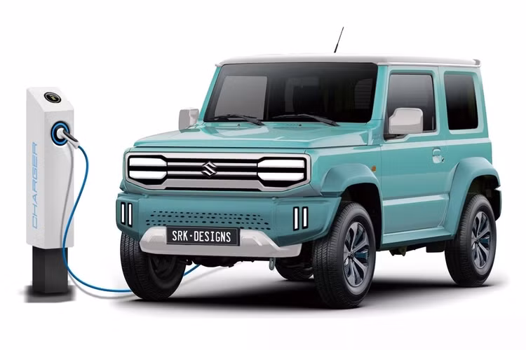 Se khong co xe SUV Suzuki Jimny dia hinh chay dien