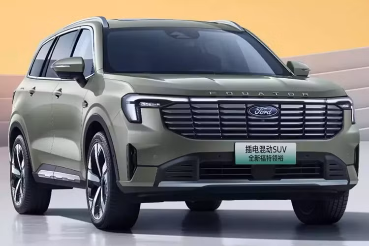 Cận cảnh Ford Equator 2025, chạy 110 km không "uống một giọt xăng" Can canh Ford Equator 2025, chay 110 km khong