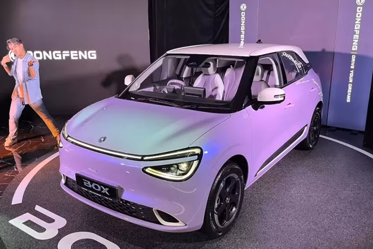 Trong hội nghị khách hàng mới đây, Dongfeng đã bất ngờ hé lộ giá xe Dongfeng Box 2025. Theo đó, Dongfeng Box tại Việt Nam sẽ có giá khởi điểm 550 triệu đồng. Nếu giá bán này là chính xác, xe sẽ rẻ hơn đối thủ cùng phân khúc là BYD Dolphin (659 triệu) nhưng đắt hơn Wuling Bingo (349 - 569 triệu đồng).