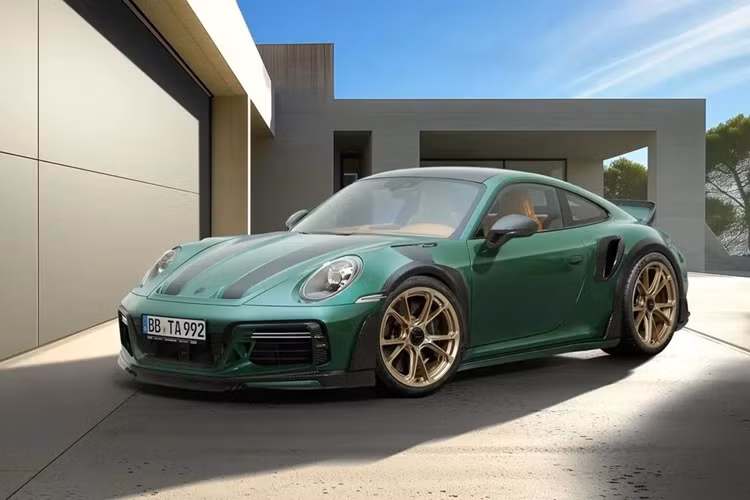 TechArt vừa giới thiệu gói nâng cấp Porsche 911 TechArt GTstreet R Touring 2024 hoàn toàn mới, được dựa trên mẫu xe thể thao hiệu suất cao Porsche 911 Turbo S thế hệ thứ 8 mang mã nội bộ 992.
