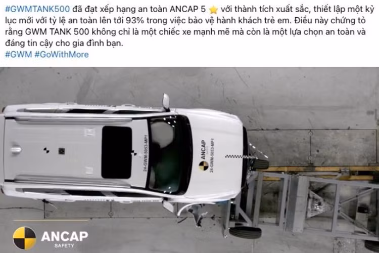 Tuy nhiên, trên fanpage của Haval Việt Nam đã xuất hiện nhiều đoạn clip quảng bá cho Tank 500, bên cạnh Tank 300 và Haval Jolion. Nếu được mở bán tại Việt Nam, dự kiến mức giá xe GWM Tank 500 sẽ dao động trong khoảng 1,5 - 2 tỷ đồng.