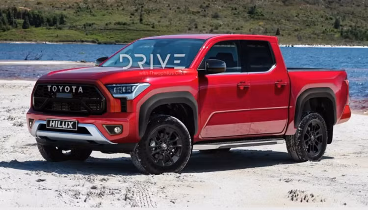 Toyota Hilux 2025 nang cap dong co manh hon Ford Ranger Raptor?
