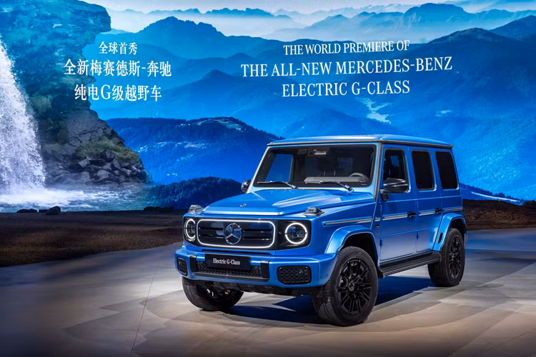 Tại triển lãm Auto China 2024, Mercedes-Benz đã chính thức cho giới thiệu biến thể thuần điện đầu tiên của dòng xe G-Class với tên gọi Mercedes-Benz G580 with EQ Technology 2025 mới.