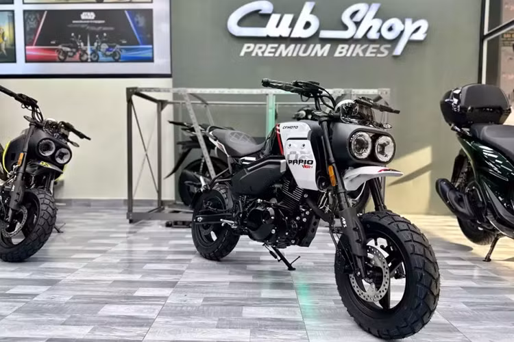 CFMoto có lẽ vẫn còn là thương hiệu khá xa lạ với người Việt. Được thành lập vào năm 1989, CFMoto là nhà sản xuất động cơ, mô-tô, xe chạy mọi địa hình, xe 4 bánh và du thuyền đến từ Trung Quốc. Tham gia thị trường Việt Nam, thương hiệu xe máy Trung Quốc đã cho ra mắt CFMoto Papio 125 XO2 2024 mới.