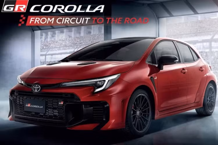 Cận cảnh Toyota GR Corolla 2025 "hàng hot" hơn 3 tỷ đồng Can canh Toyota GR Corolla 2025