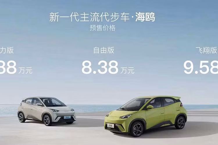 Vào táng 7/2024 vừa qua, hãng xe BYD đã chính thức đặt chân vào thị trường Việt Nam khi mở bán 3 dòng xe, nhưng đáng ngạc nhiên, mẫu xe được mệnh danh là "gà đẻ trứng vàng" cho hãng lại không xuất hiện, đó là chiếc xe SUV cỡ nhỏ BYD Seagull điện giá rẻ.