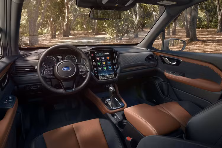 Biến thể điện khí hóa của Forester có động cơ Hybrid kế thừa công nghệ của Toyota và thương hiệu cũng tiết lộ đây chính là chiếc xe hybrid HEV đặc biệt của Subaru có động cơ đặt ngang.