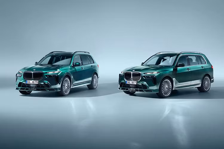 Alpina mới đây đã hé lộ phiên bản XB7 nâng cấp nhẹ mang trên mình logo Manufaktur. Chiếc SUV hiệu năng cao BMW Alpina XB7 Manufaktur 2025 mới này được trang bị mâm xe cá nhân hoá, khoang nội thất bọc da nhiều hơn và nhiều lựa chọn cá nhân hóa hơn.