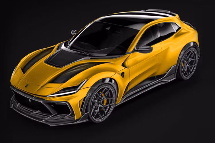 Hãng độ xe Đức Keyvany mới đây đã hé lộ bodykit bằng sợi carbon độc đáo, tăng thêm phần dữ dằn cho mẫu siêu SUV Ferrari Purosangue thanh lịch đến từ Ý. Thương hiệu độ đặt tên phiên bản này là “Keypuro” nhằm thu hút sự chú ý của các chủ sở hữu Ferrari.