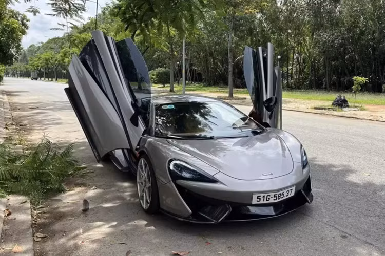 McLaren 570S tung cua Cuong Do la rao ban hon 8 ty dong