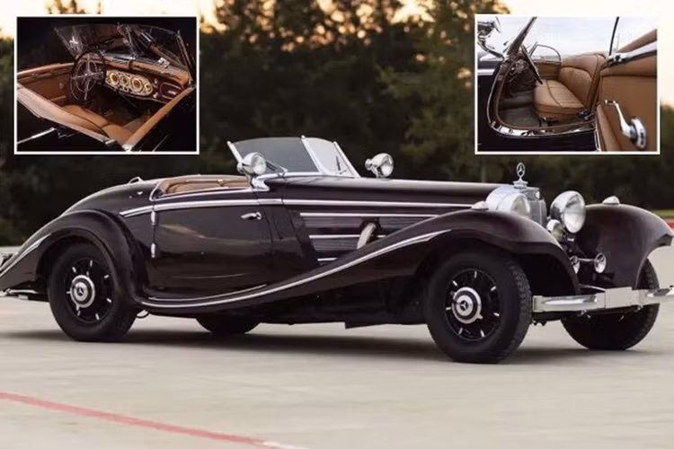  Mercedes-Benz 500K hàng hiếm được biết đến là mẫu xe hạng sang cổ điển chỉ được sản xuất trong khoảng thời gian từ năm 1934 đến năm 1936, đây chính là lý do khiến giới sưu tầm xe luôn khao khát sở hữu nó.