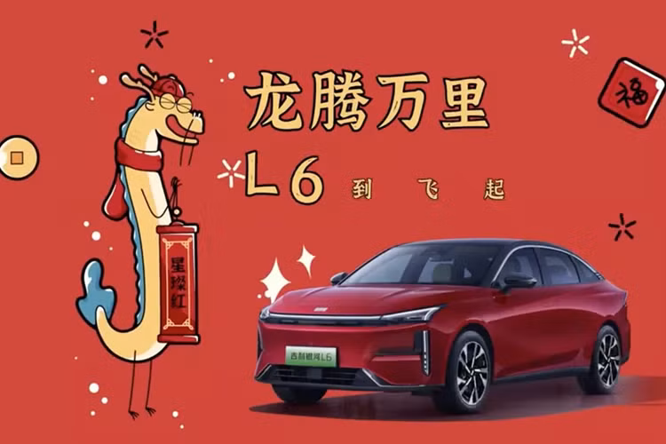 Geely Galaxy L6 bat trend nam con Rong 2024, gia chi tu 377 trieu dong