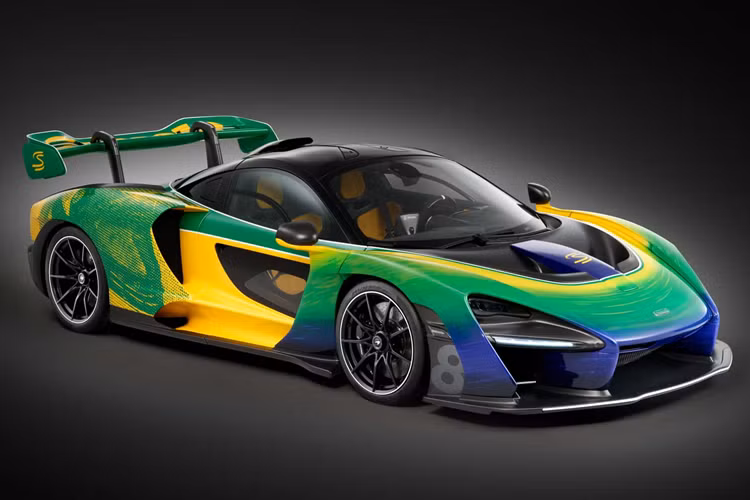 Ngam McLaren Senna 2024 dac biet tri an huyen thoai Ayrton Senna