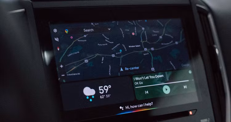 Android Auto tren oto duoc bo sung them game, video va trinh duyet...