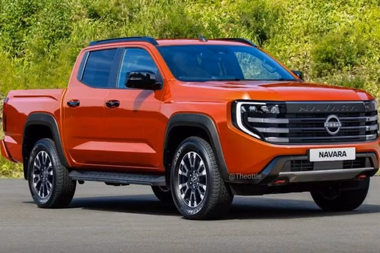 Nissan Navara 2025 the he moi lo dien, cho ngay ve Viet Nam