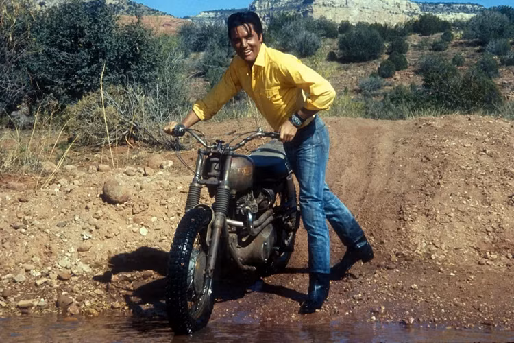 Lúc sinh thời, Elvis Presley cũng là một tay chơi xe có tiếng. Ông từng đặt 9 chiếc xe môtô Triumph T120 Bonneville cho hội bạn thân "Memphis Mafia" chỉ sau một lần lái thử.