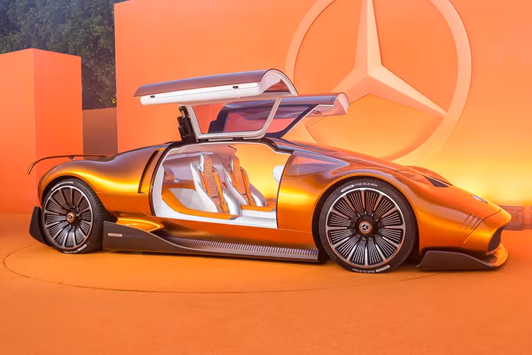  Mercedes-Benz Vision One-Eleven Gorden Wagener, thiết kế trưởng của Mercedes đã từng nói: “Mục tiêu của chúng tôi tại Mercedes-Benz không phải là vẽ nên kiểu dáng, mà là tạo ra các biểu tượng.”