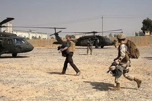 Can cu co binh si My don tru tai Iraq lai bi tan cong