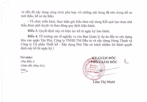 TP. HCM: Công ty Phú Tân trúng 2 gói thầu xây lắp tại Tân Phú - Hình 3 TP. HCM: Cong ty Phu Tan trung 2 goi thau xay lap tai Tan Phu-Hinh-3