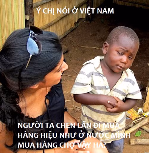 Cùng xem những bức ảnh chế hài hước về cơn cuồng đồ hiệu.