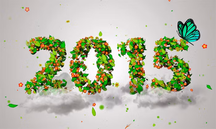 Cùng ngắm những mẫu thiệp đẹp của năm 2015.
