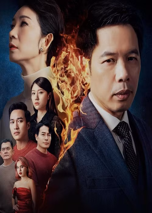 Cái giá của hạnh phúc xoay quanh hôn nhân của cặp vợ chồng giàu có. Phim có nhiều tình tiết quen thuộc như ngoại tình, đánh ghen, tình yêu đồng giới. Ảnh: FBNV.