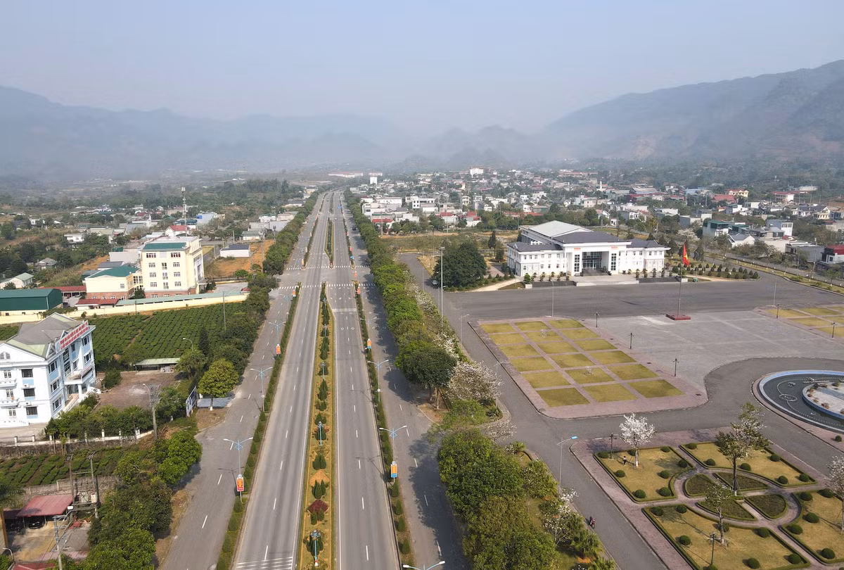 Trung tâm hành chính thành phố Lai Châu, tỉnh Lai Châu.