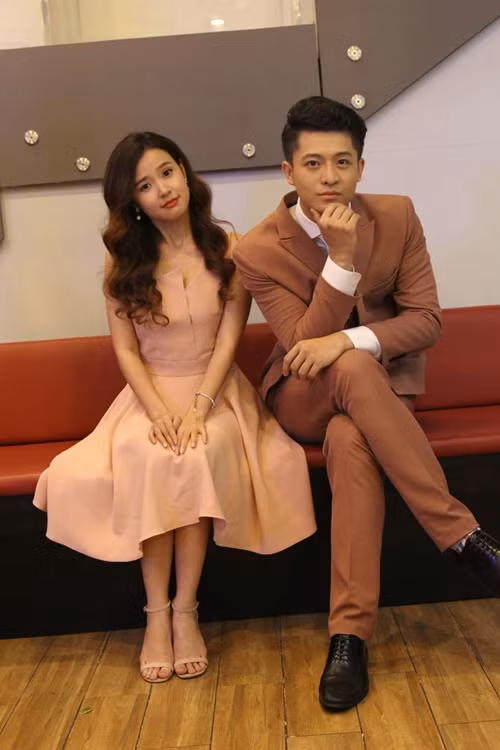 Harry Lu thừa nhận anh từng hay "thả thính" Midu nhưng mối quan hệ giữa hai người vẫn chỉ là hai đường thẳng song song. Ảnh: FBNV.