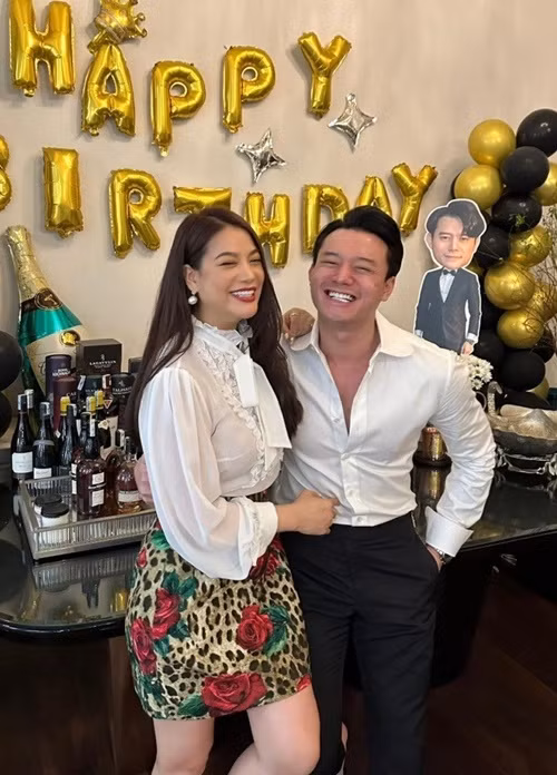 Anh Dũng và Trương Ngọc Ánh từng cùng nhau đón sinh nhật, tham gia các sự kiện. Ảnh: FBNV.