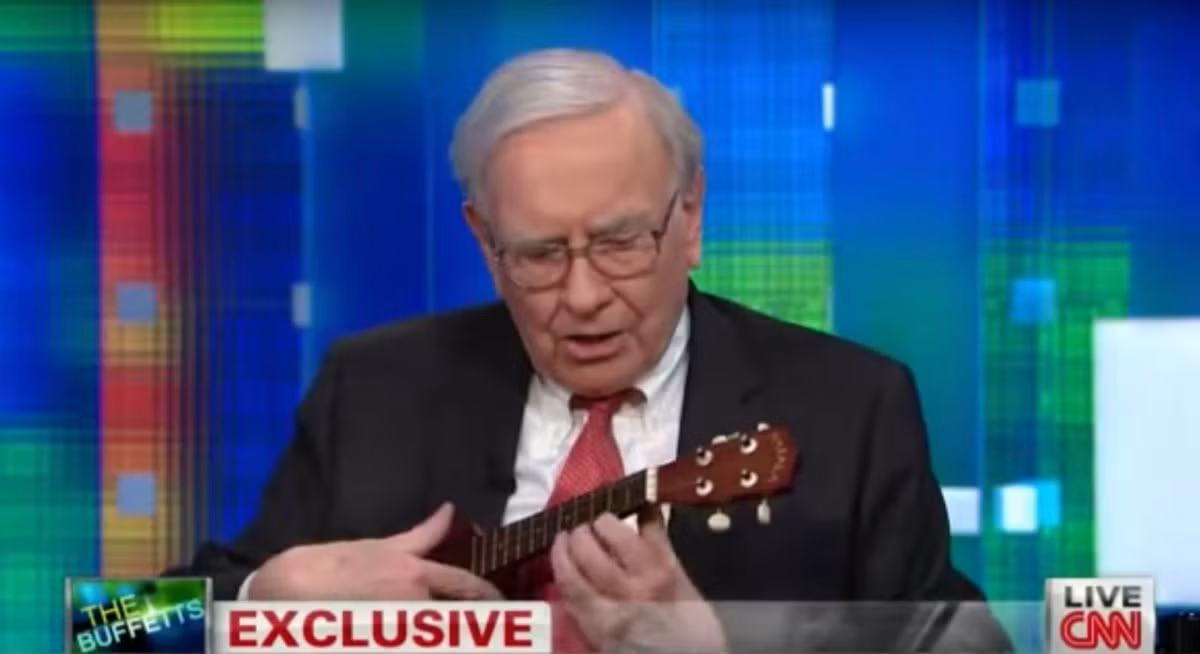 Tỷ phú Warren Buffet, một trong những nhà đầu tư thành công nhất thế giới, có sở thích chơi đàn ukulele. Theo nghiên cứu từ Trường Đại học California, việc học chơi một loại nhạc cụ nào đó có thể con người giúp giảm căng thẳng.