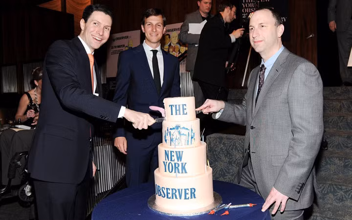 Một cựu biên tập viên tờ Observer từng chia sẻ rằng Jared Kushner ghét báo giới. Anh từng đổ lỗi cho truyền thông bang New Jersey vì hủy hoại danh tiếng gia đình mình.