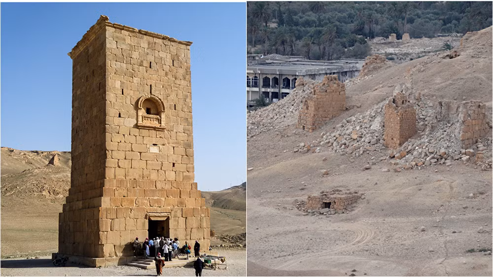 Hinh anh thanh pho Palmyra truoc va sau giai phong lan 2-Hinh-7