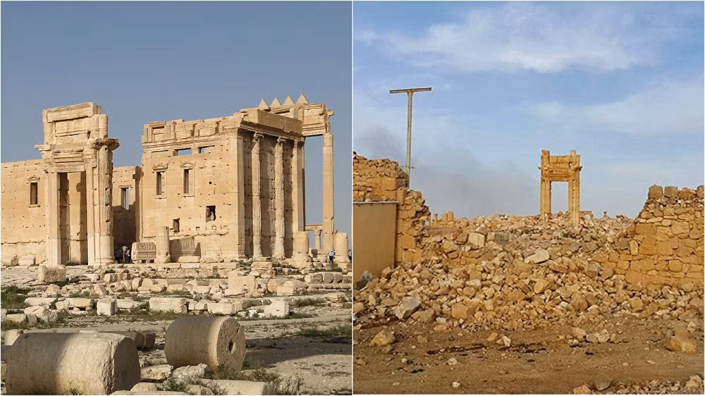 Hinh anh thanh pho Palmyra truoc va sau giai phong lan 2-Hinh-2
