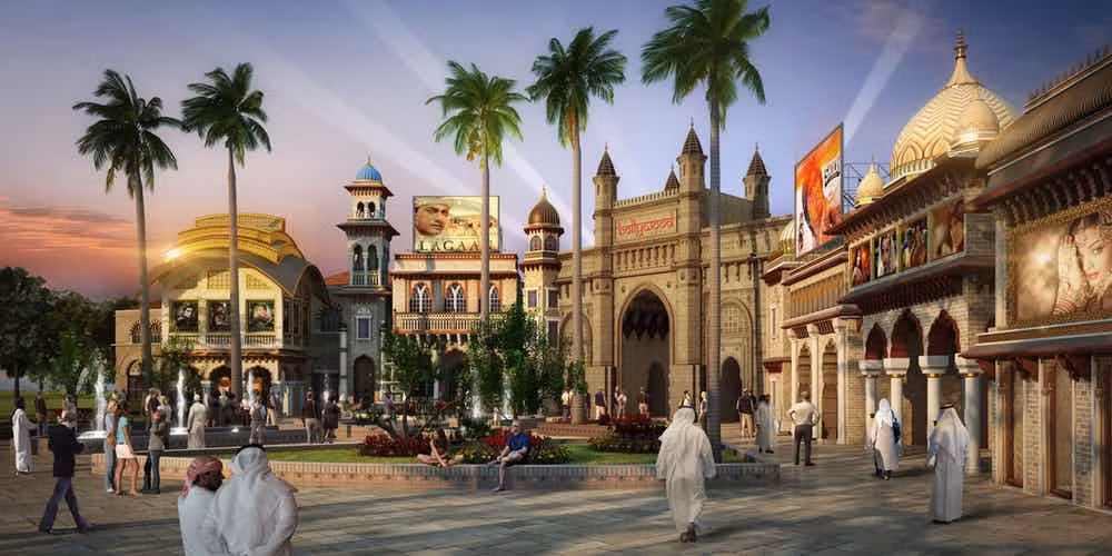 Công viên giải trí Bollywood ở Dubai thực sự là một địa điểm thư giãn lý tưởng cho các gia đình.