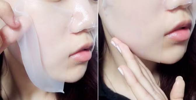 Chị em phát sốt với trào lưu đắp mặt nạ bánh tráng làm đẹp Chi em phat sot voi trao luu dap mat na banh trang lam dep