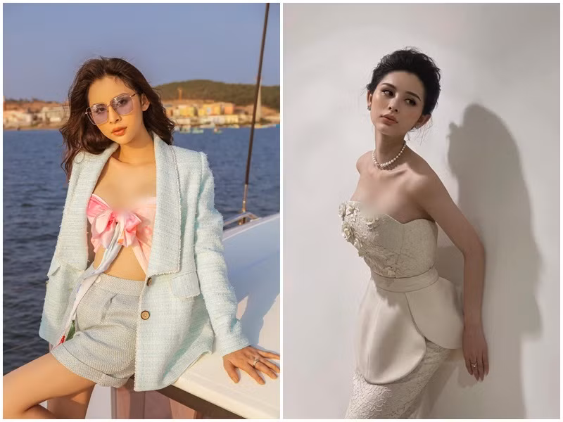  Tường Vi mới đây phủ nhận bị lộ clip nóng. Chân dài sinh năm 1997 cho biết, cô bị cắt ghép clip đóng phim.
