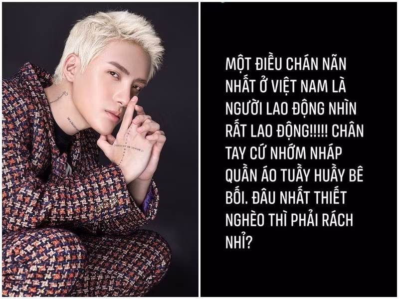 Chân dung stylist bị ném đá vì phát ngôn xem thường người lao động Chan dung stylist bi nem da vi phat ngon xem thuong nguoi lao dong