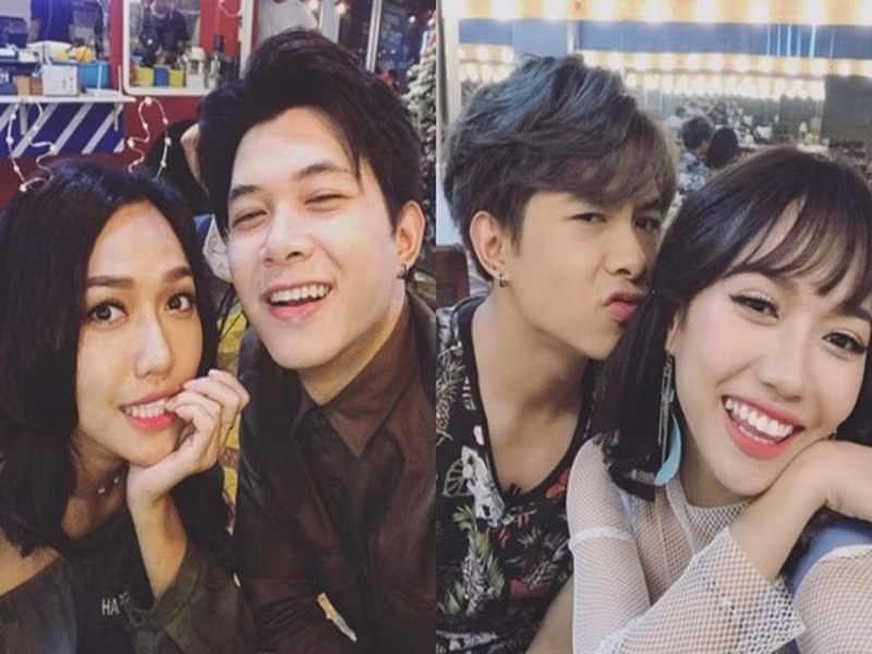 Chân dung mỹ nam hẹn hò Diệu Nhi 6 năm qua Chan dung my nam hen ho Dieu Nhi 6 nam qua