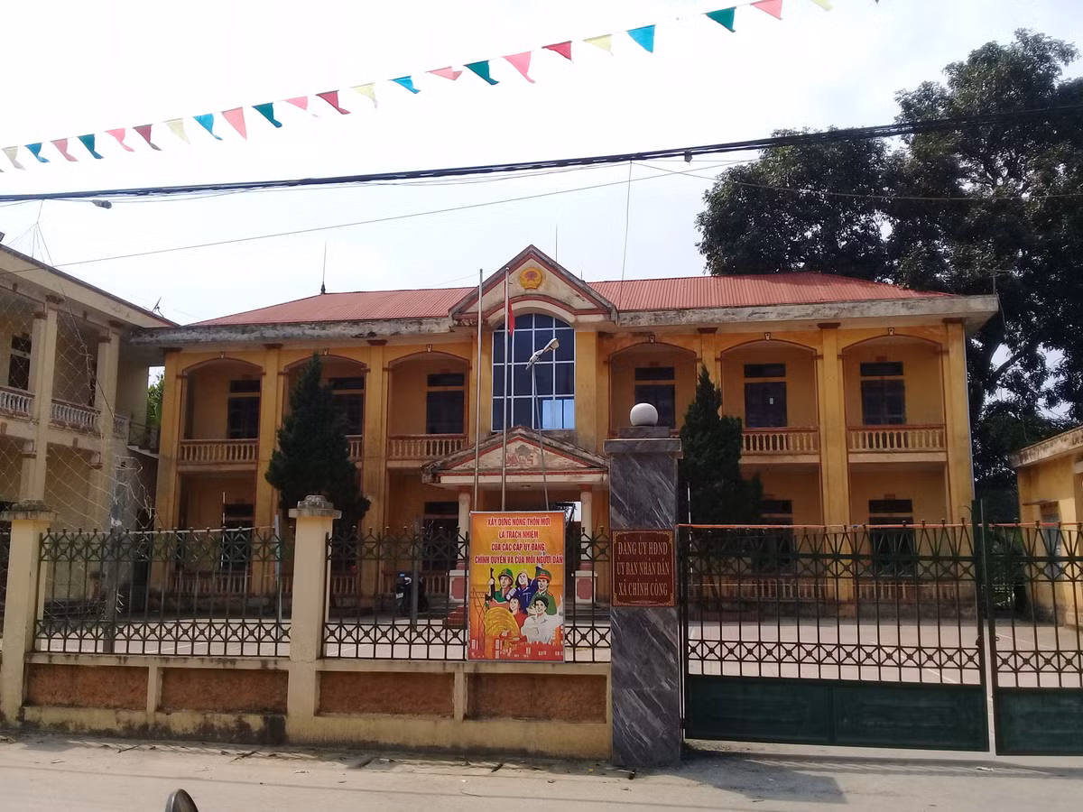 UBND xã Chính Công (cũ) Hạ Hòa, đang tạm thời giao cho Công an xã quản lý.