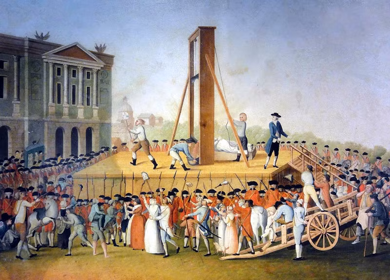 Ngày 16/10/1793, Marie Antoinette bị chém đầu tại Quảng trường Cách mạng. Khi ấy, bà hoàng nước Pháp 38 tuổi. Cái chết của bà đánh dấu sự kết thúc của triều đại quân chủ cuối cùng trong lịch sử Pháp.