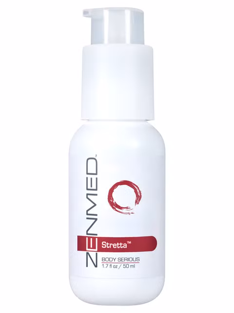 ZenMed Stretta. Sản phẩm này giúp các vết sẹo, rạn trên da mờ dần. Kết cấu da cũng được cải thiện khi lưu lượng tế bào tăng lên sau khi sử dụng sản phẩm từ 4-6 tuần.