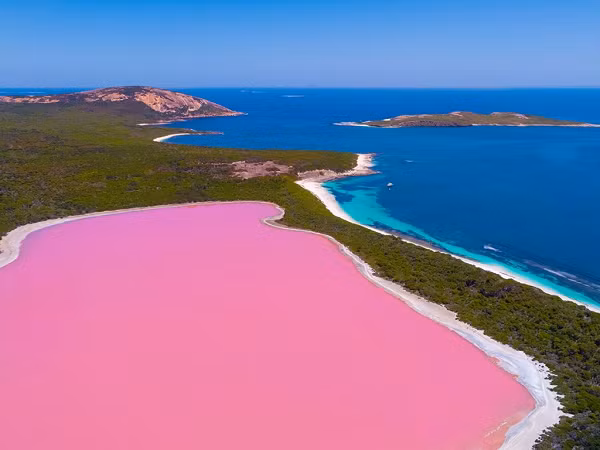 Nằm trên đảo lớn nhất trong quần đảo Recherche thuộc West Australia, hồ nước màu hồng sữa mang tên Hillier trở thành một bí ẩn thu hút các nhà khoa học khám phá trong suốt nhiều năm qua.
