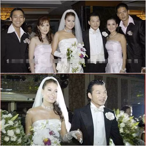 Ảnh cưới của cặp vợ chồng nổi tiếng Trương Ngọc Ánh và Trần Bảo Sơn. Tuy nhiên, hiện tại cặp đôi đẹp nhất làng giải trí đã chia tay.