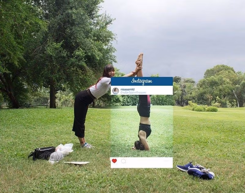 Những bức ảnh trên Instagram về yoga thế này có khiến bạn cảm thấy ghen tị không?