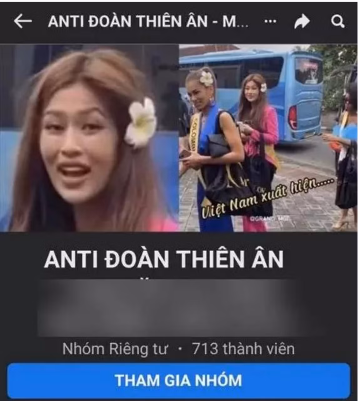 Hoa hau Thien An bi anh huong boi anti-fan
