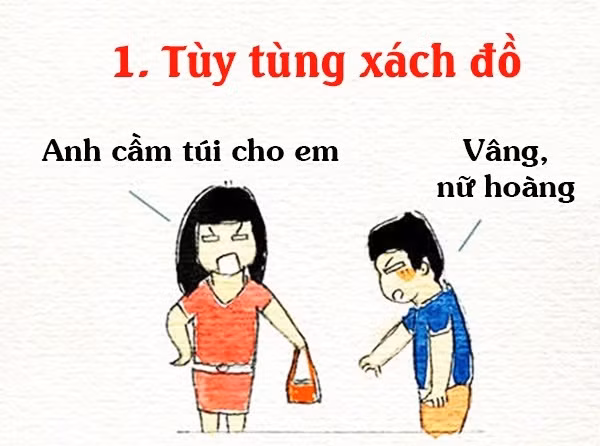 Người ấy của bạn sẽ rất được việc đấy nhé, điểm danh qua thôi đã có đến 9 "công dụng" của người yêu rồi.