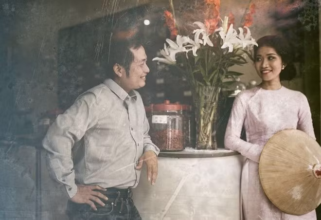 Sài Gòn là nơi gặp gỡ, đơm hoa kết trái tình yêu của Minh Hằng và Bùi Thuật.
