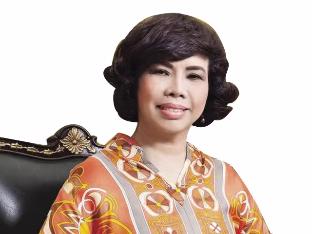  6. Bà Thái Hương Bà Thái Hương (sinh năm 1958) hiện là Chủ tịch HĐQT Tập đoàn TH, Tổng giám đốc Ngân hàng Thương mại Cổ phần Bắc Á, Phó Chủ tịch Hiệp hội Nữ doanh nhân Việt Nam, Chủ tịch Quỹ Vì tầm vóc Việt, Chủ tịch Hiệp hội các doanh nghiệp ứng dụng công nghệ cao. Ảnh: BestPlus.